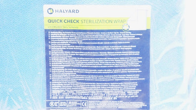 Halyard 34162 Quick Check Sterilization Wrap 24 x 24inch - Pack of 60